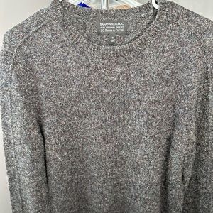 Banana republic dark gray sweater